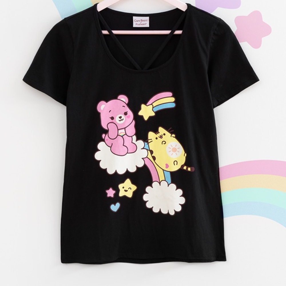 Pusheen Care Bears Rainbow shirt